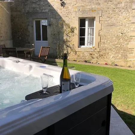 Gite Avec Jacuzzi Proche De Bayeux Juaye-Mondaye Buitenkant foto